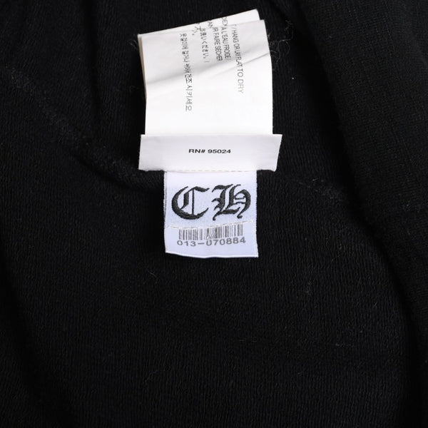 CHROME HEARTS x Matty Boy Sweat Crew Neck MATTY BOY T Bar Scroll Label Midnight Snack Black XS Size Good Condition Used 4a005567