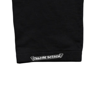 CHROME HEARTS x The Rolling Stones Sweatpants Horseshoe Lip&タScroll Label, Black, Size L, Excellent Condition, Used, 4a005614