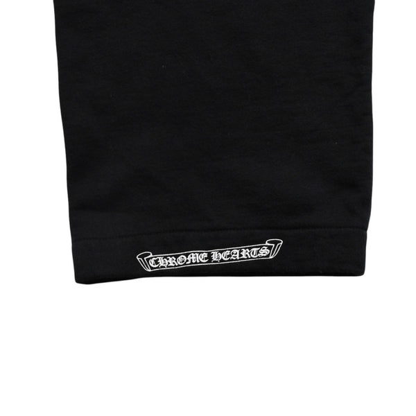 CHROME HEARTS x The Rolling Stones Sweatpants Horseshoe Lip&タScroll Label, Black, Size L, Excellent Condition, Used, 4a005614