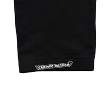 画像をギャラリービューアに読み込む, CHROME HEARTS クロムハーツ × ザ ローリング ストーンズ スウェットパンツ ホースシュー リップ&amp;タン スクロールラベル ブラック Lサイズ 美品 中古 4a005614