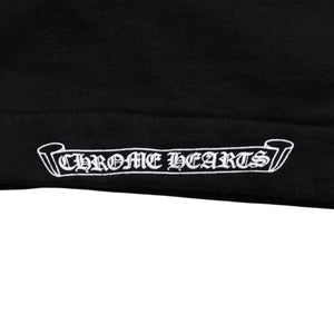 CHROME HEARTS x The Rolling Stones Sweatpants Horseshoe Lip&タScroll Label, Black, Size L, Excellent Condition, Used, 4a005614