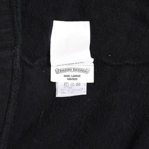 CHROME HEARTS x The Rolling Stones Sweatpants Horseshoe Lip&タScroll Label, Black, Size L, Excellent Condition, Used, 4a005614