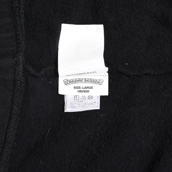 CHROME HEARTS x The Rolling Stones Sweatpants Horseshoe Lip&タScroll Label, Black, Size L, Excellent Condition, Used, 4a005614