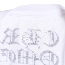 画像をギャラリービューアに読み込む, 極美品 CHROME HEARTS クロムハーツ バーティカルロゴ ポケットTシャツ CHプラス ホースシュー スクロールラベル ホワイト XLサイズ 中古 4a005589