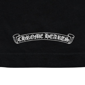 CHROME HEARTS Chrome Hearts Long Sleeve T-shirt CH Plus Horseshoe Scroll Label Black M Size Good Condition Used 4a005569