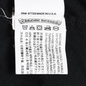 CHROME HEARTS Chrome Hearts Long Sleeve T-shirt CH Plus Horseshoe Scroll Label Black M Size Good Condition Used 4a005569