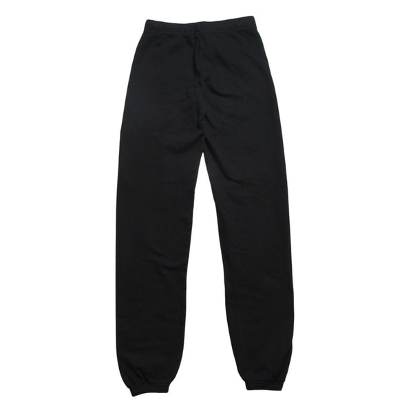 CHROME HEARTS Flamed Cross Sweatpants CH Logo Old English Logo Scroll Label Black XS Size Good Condition Used 4a005613
