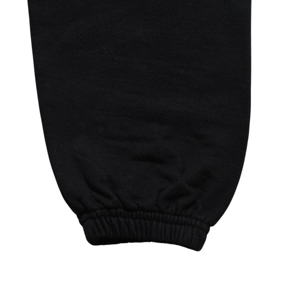 CHROME HEARTS Flamed Cross Sweatpants CH Logo Old English Logo Scroll Label Black XS Size Good Condition Used 4a005613