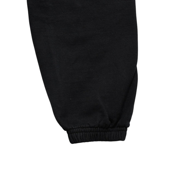 CHROME HEARTS Flamed Cross Sweatpants CH Logo Old English Logo Scroll Label Black XS Size Good Condition Used 4a005613