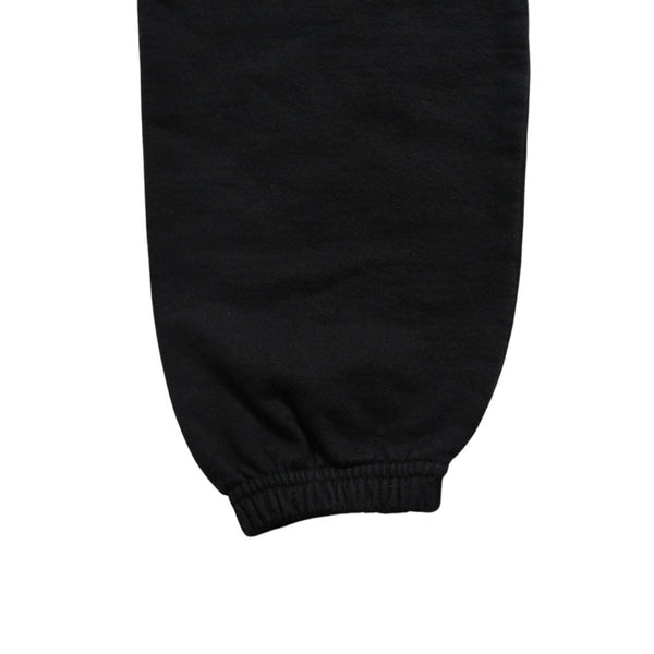 CHROME HEARTS Flamed Cross Sweatpants CH Logo Old English Logo Scroll Label Black XS Size Good Condition Used 4a005613