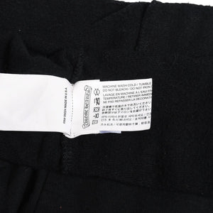 CHROME HEARTS Flamed Cross Sweatpants CH Logo Old English Logo Scroll Label Black XS Size Good Condition Used 4a005613