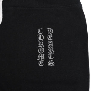 CHROME HEARTS クロムハーツ オールドイングリッシュロゴ スウェットパンツ ブランドロゴ ゴシック調 ブラック Mサイズ 美品 中古 4a005607