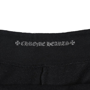 CHROME HEARTS クロムハーツ オールドイングリッシュロゴ スウェットパンツ ブランドロゴ ゴシック調 ブラック Mサイズ 美品 中古 4a005607