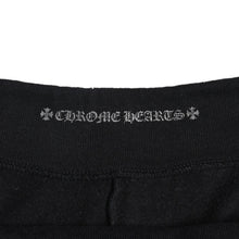 画像をギャラリービューアに読み込む, CHROME HEARTS クロムハーツ オールドイングリッシュロゴ スウェットパンツ ブランドロゴ ゴシック調 ブラック Mサイズ 美品 中古 4a005607