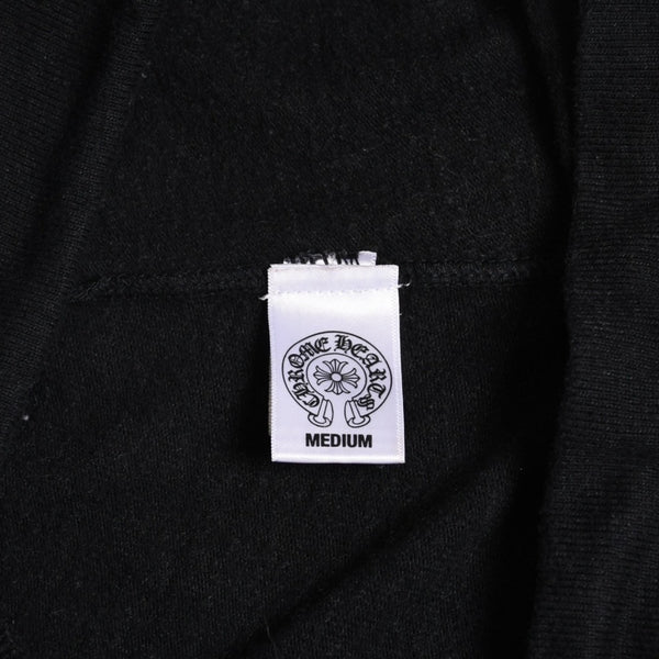 CHROME HEARTS クロムハーツ オールドイングリッシュロゴ スウェットパンツ ブランドロゴ ゴシック調 ブラック Mサイズ 美品 中古 4a005607