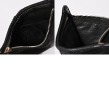 Load image into Gallery viewer, 極美品 CHROME HEARTS クロムハーツ クロスパッチ BABY BANK ROBBER 3セメタリー レザー ベイビー ウォレット 財布 CHクロス装飾 中古 4a005609