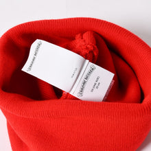 Load image into Gallery viewer, 新品未使用 CHROME HEARTS クロムハーツ WATCH CAP ビーニー ニットキャップ レッド アクリル ONE SIZE 刺繍 中古 4a005588