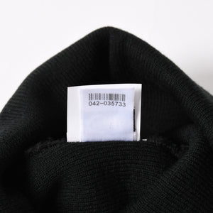 New and unused CHROME HEARTS ACRYL WATCH CAP Acrylic watch cap Beanie Black ONE SIZE 22cm CH embroidery Used 4a005579