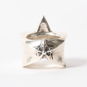 CHROME HEARTS Large Star Ring SV925 Silver No. 13 Accessory Ring 44.2g Good Condition Used Accessory 4a005591