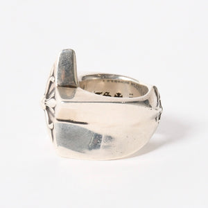 CHROME HEARTS Large Star Ring SV925 Silver No. 13 Accessory Ring 44.2g Good Condition Used Accessory 4a005591