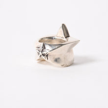 Load image into Gallery viewer, CHROME HEARTS クロムハーツ ラージスターリング SV925 シルバー 13号 アクセサリー リング 44.2g 美品 中古 小物 4a005591