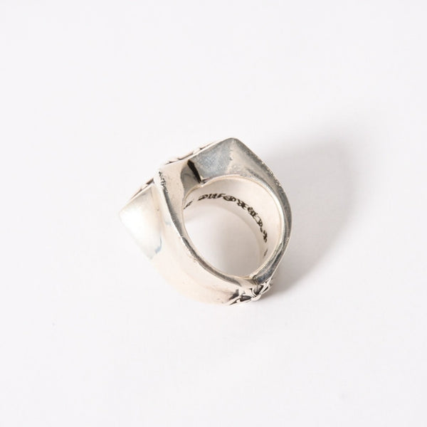 CHROME HEARTS Large Star Ring SV925 Silver No. 13 Accessory Ring 44.2g Good Condition Used Accessory 4a005591