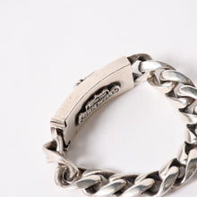 将图片加载到图库查看器，極美品 CHROME HEARTS クロムハーツ IDブレスレット ダガー 11リンク 111.0g シルバー925 中古 4a005595