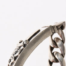 将图片加载到图库查看器，極美品 CHROME HEARTS クロムハーツ IDブレスレット ダガー 11リンク 111.0g シルバー925 中古 4a005595