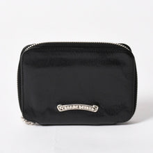 Load image into Gallery viewer, 極美品 CHROME HEARTS クロムハーツ クロスパッチ BABY BANK ROBBER 3セメタリー レザー ベイビー ウォレット 財布 CHクロス装飾 中古 4a005609