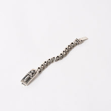 将图片加载到图库查看器，極美品 CHROME HEARTS クロムハーツ IDブレスレット ダガー 11リンク 111.0g シルバー925 中古 4a005595