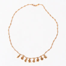 Load image into Gallery viewer, 極美品 CHROME HEARTS クロムハーツ 22K ゴールド ツイストチェーン ネックレス 16インチ アルファベット FUCK YOU 重量約14.5g 中古 4a005617