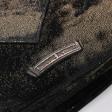Load image into Gallery viewer, 極美品 CHROME HEARTS クロムハーツ GROW UP グロウアップ 2WAYバッグ スモールCHクロス シルバー925 ハラコ ブラック 中古 4a005574