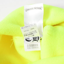 Load image into Gallery viewer, 新品同様品 CHROME HEARTS クロムハーツ WATCH CAP ロゴ刺繍 ビーニー ニットキャップ イエロー サイズOS 中古 4a005581