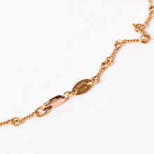 Load image into Gallery viewer, 極美品 CHROME HEARTS クロムハーツ 22K ゴールド ツイストチェーン ネックレス 16インチ アルファベット FUCK YOU 重量約14.5g 中古 4a005617