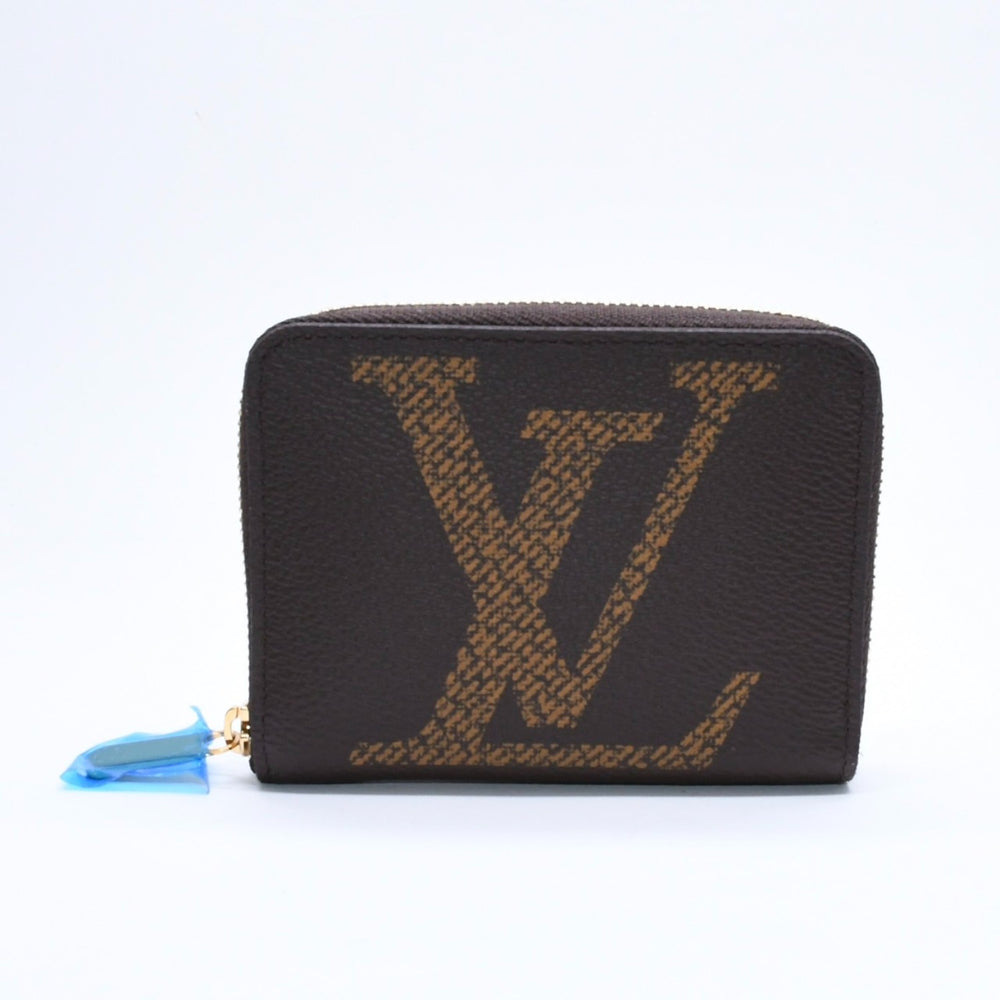 新品未使用 LOUIS VUITTON ルイヴィトン モノグラム ジャイアント ジッピー コインバース M69354 モノグラム ジャイアント キャンバス 中古 4a005620