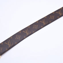 将图片加载到图库查看器，LOUIS VUITTON ルイヴィトン サンクチュール ベルト LVイニシャル モノグラム 38/95 M9608 ゴールド金具 美品 中古 4a005457