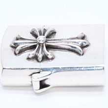 将图片加载到图库查看器，CHROME HEARTS クロムハーツ ZIPPO LIGHTERZ V1 V1 スモールCHクロス ジッポライター 重量約142.87g スターリングシルバー 美品 中古 4a005773