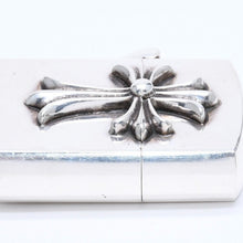 将图片加载到图库查看器，CHROME HEARTS クロムハーツ ZIPPO LIGHTERZ V1 V1 スモールCHクロス ジッポライター 重量約142.87g スターリングシルバー 美品 中古 4a005773