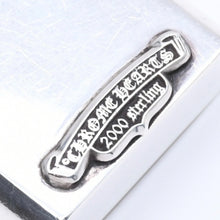 将图片加载到图库查看器，CHROME HEARTS クロムハーツ ZIPPO LIGHTERZ V1 V1 スモールCHクロス ジッポライター 重量約142.87g スターリングシルバー 美品 中古 4a005773