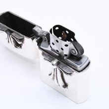 将图片加载到图库查看器，CHROME HEARTS クロムハーツ ZIPPO LIGHTERZ V1 V1 スモールCHクロス ジッポライター 重量約142.87g スターリングシルバー 美品 中古 4a005773