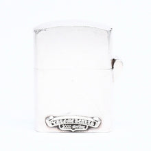 将图片加载到图库查看器，CHROME HEARTS クロムハーツ ZIPPO LIGHTERZ V4 V4 スモールCHクロス ジッポライター LA限定 重量約137.75g シルバー 美品 中古 4a005772