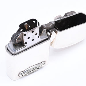 CHROME HEARTS クロムハーツ ZIPPO LIGHTERZ V4 V4 スモールCHクロス ジッポライター LA限定 重量約137.75g シルバー 美品 中古 4a005772