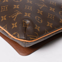 画像をギャラリービューアに読み込む, LOUIS VUITTON ルイヴィトン モノグラム ミュゼットサルサ ショルダーバッグ M51387 ブラウン PVC ヌメ革 美品 中古 4a005623