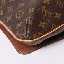 画像をギャラリービューアに読み込む, LOUIS VUITTON ルイヴィトン モノグラム ミュゼットサルサ ショルダーバッグ M51387 ブラウン PVC ヌメ革 美品 中古 4a005623
