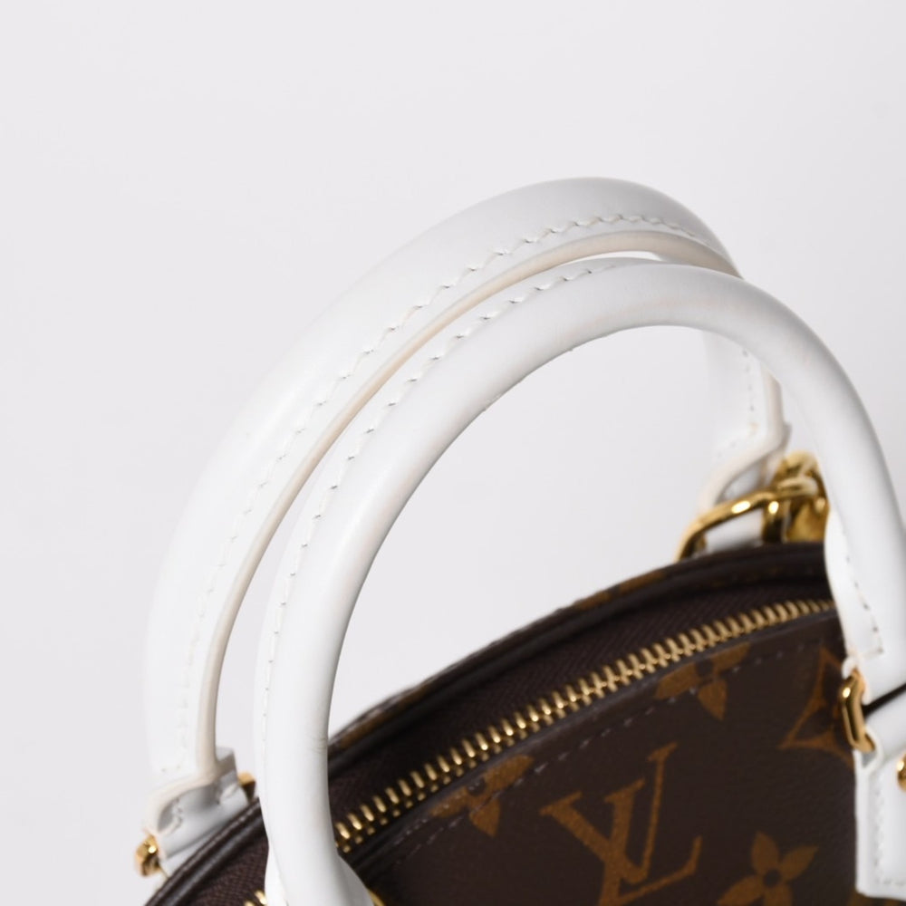 極美品 LOUIS VUITTON ルイヴィトン ハンドバッグ M20752 エリプスBB モノグラムキャンバス ブラウン ゴールド金具 中古 4a005622