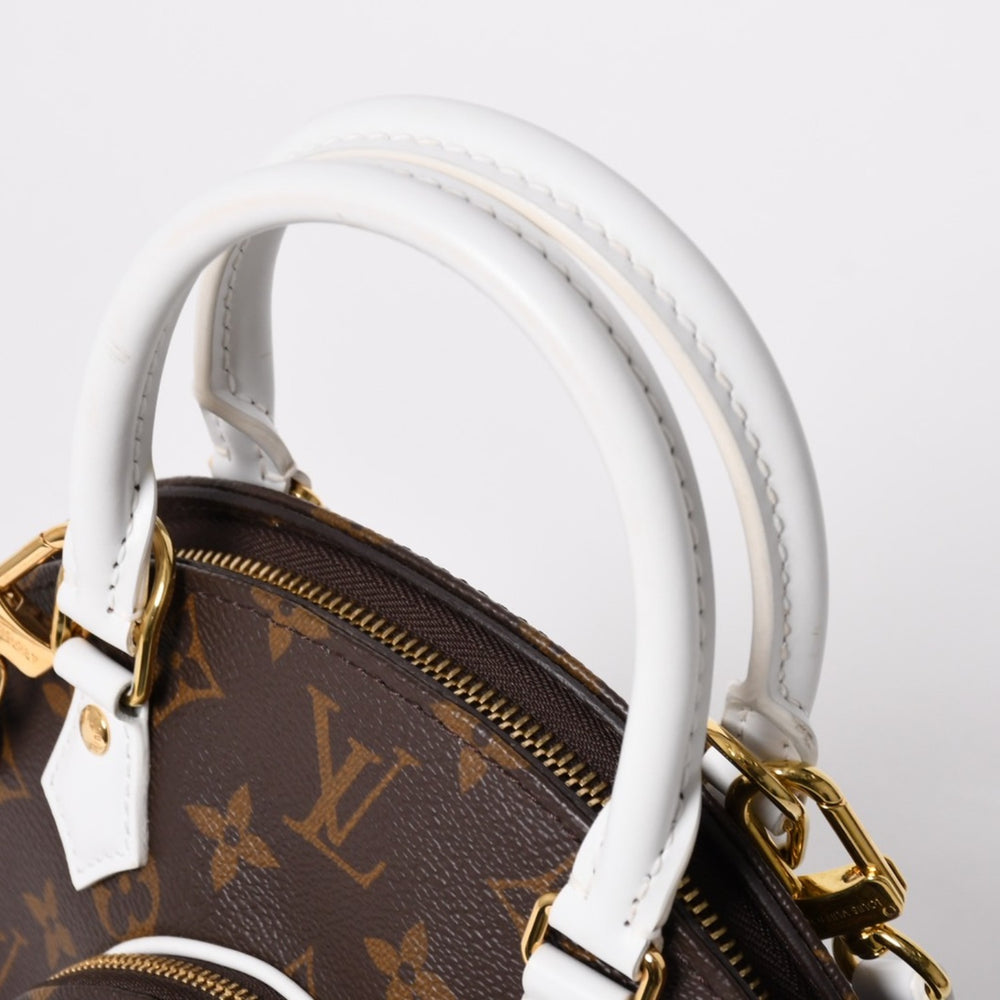 極美品 LOUIS VUITTON ルイヴィトン ハンドバッグ M20752 エリプスBB モノグラムキャンバス ブラウン ゴールド金具 中古 4a005622