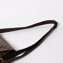 将图片加载到图库查看器，極美品 LOUIS VUITTON ルイヴィトン シェルトンMM N41149 ダミエグラフィット ショルダーバッグ PVC レザー ブラウン ゴールド金具 中古 4a005627