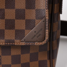 将图片加载到图库查看器，極美品 LOUIS VUITTON ルイヴィトン シェルトンMM N41149 ダミエグラフィット ショルダーバッグ PVC レザー ブラウン ゴールド金具 中古 4a005627