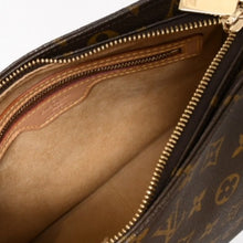 画像をギャラリービューアに読み込む, 極美品 LOUIS VUITTON ルイヴィトン ルーピングMM ワンショルダーバッグ M51146 モノグラム PVC レザー ブラウン ゴールド金具 中古 4a005659