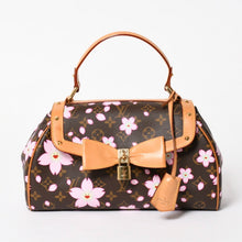 画像をギャラリービューアに読み込む, 極美品 LOUIS VUITTON ルイヴィトン サック レトロ PM ハンドバッグ M92012 モノグラム チェリーブロッサム ブラウン ピンク 中古 4a005467